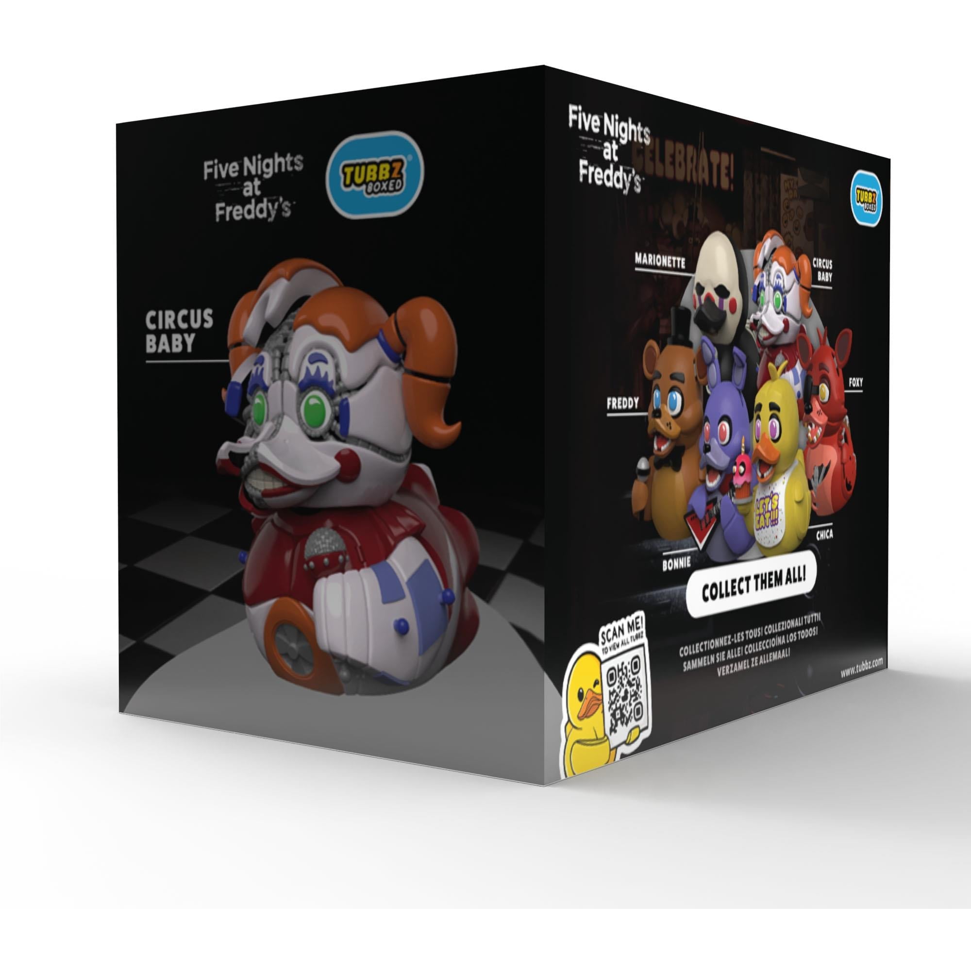 Tubbz Cosplaying Duck Collectible: Boxed (Five Nights At Freddy's - Circus Baby)