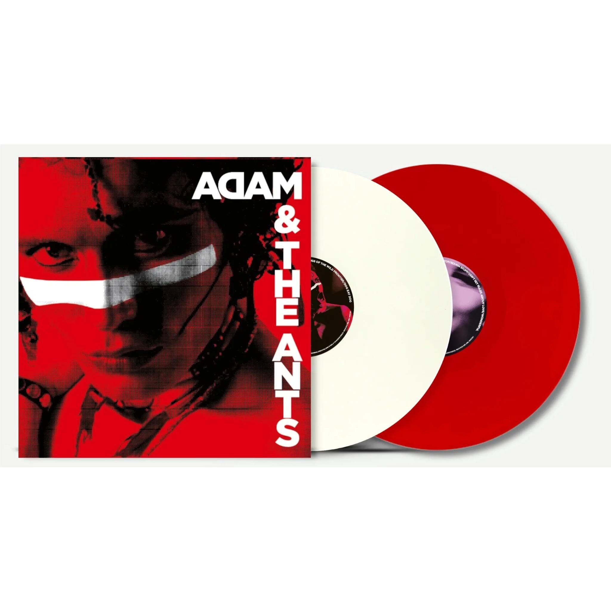 The Singles(Red/White Coloured Vinyl) - By: Adam Ant