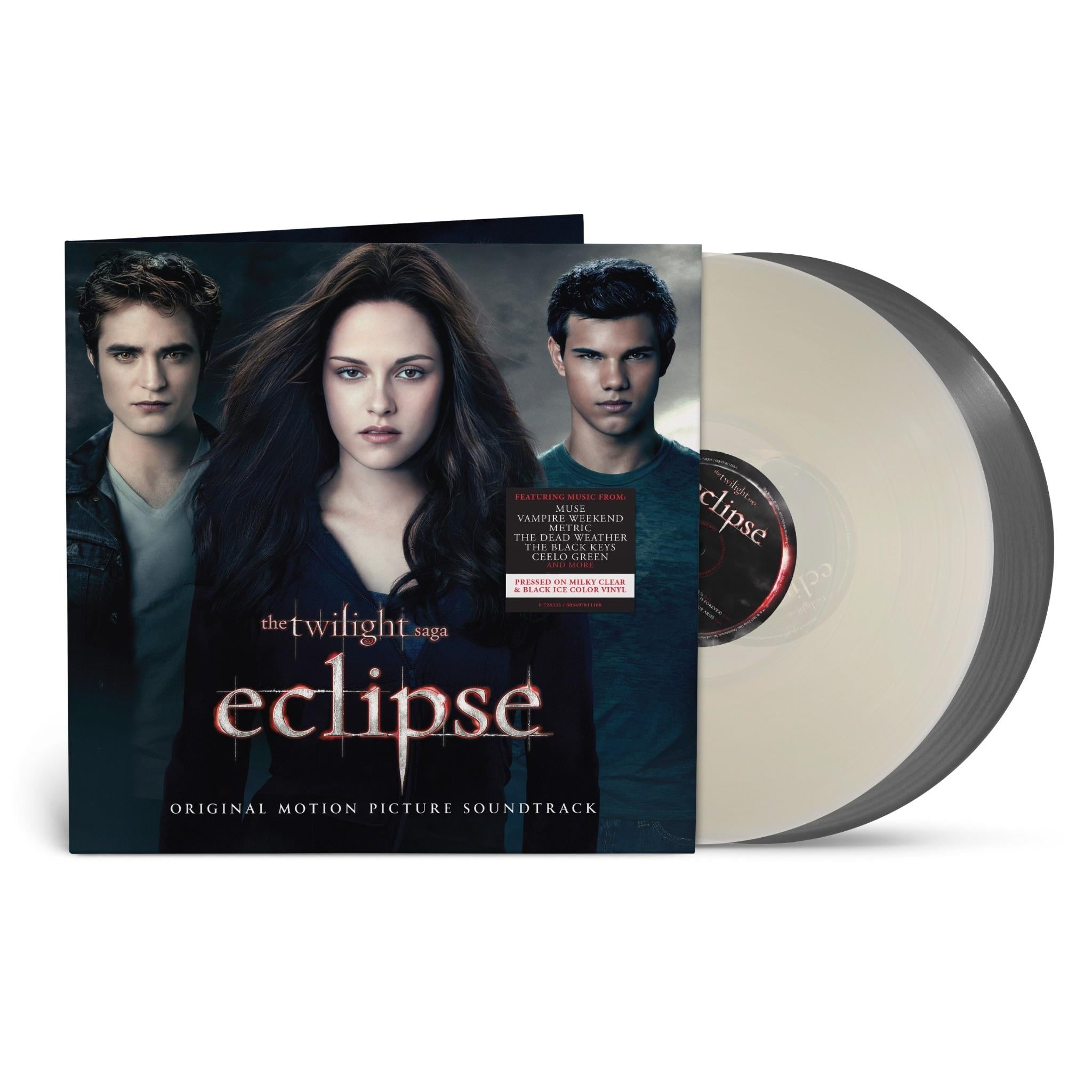The Twilight Saga: Eclipse (Original Motion Picture Soundtrack) (Milky Clear & Black Ice Vinyl) - By: Various Artists