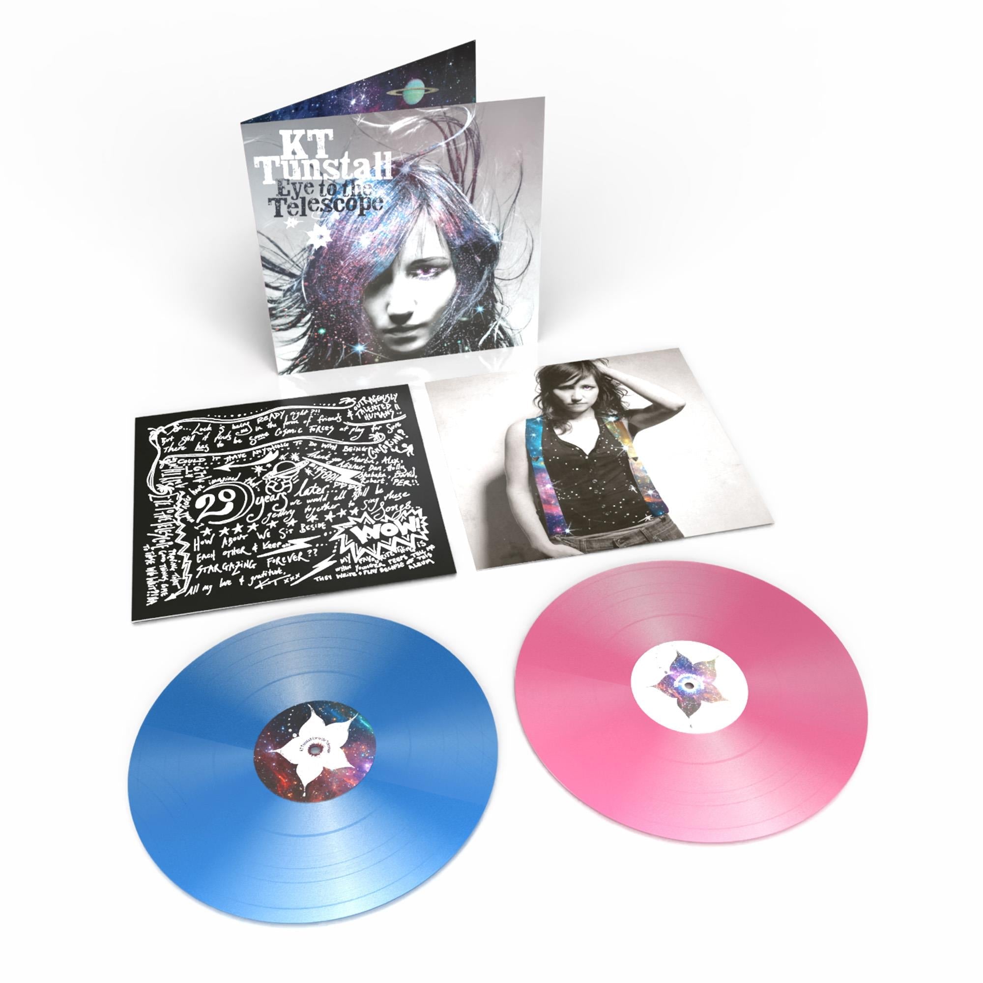 Eye To The Telescope (20th Anniversary) (Stargazer Edition Blue & Pink Vinyl) - By: Kt Tunstall