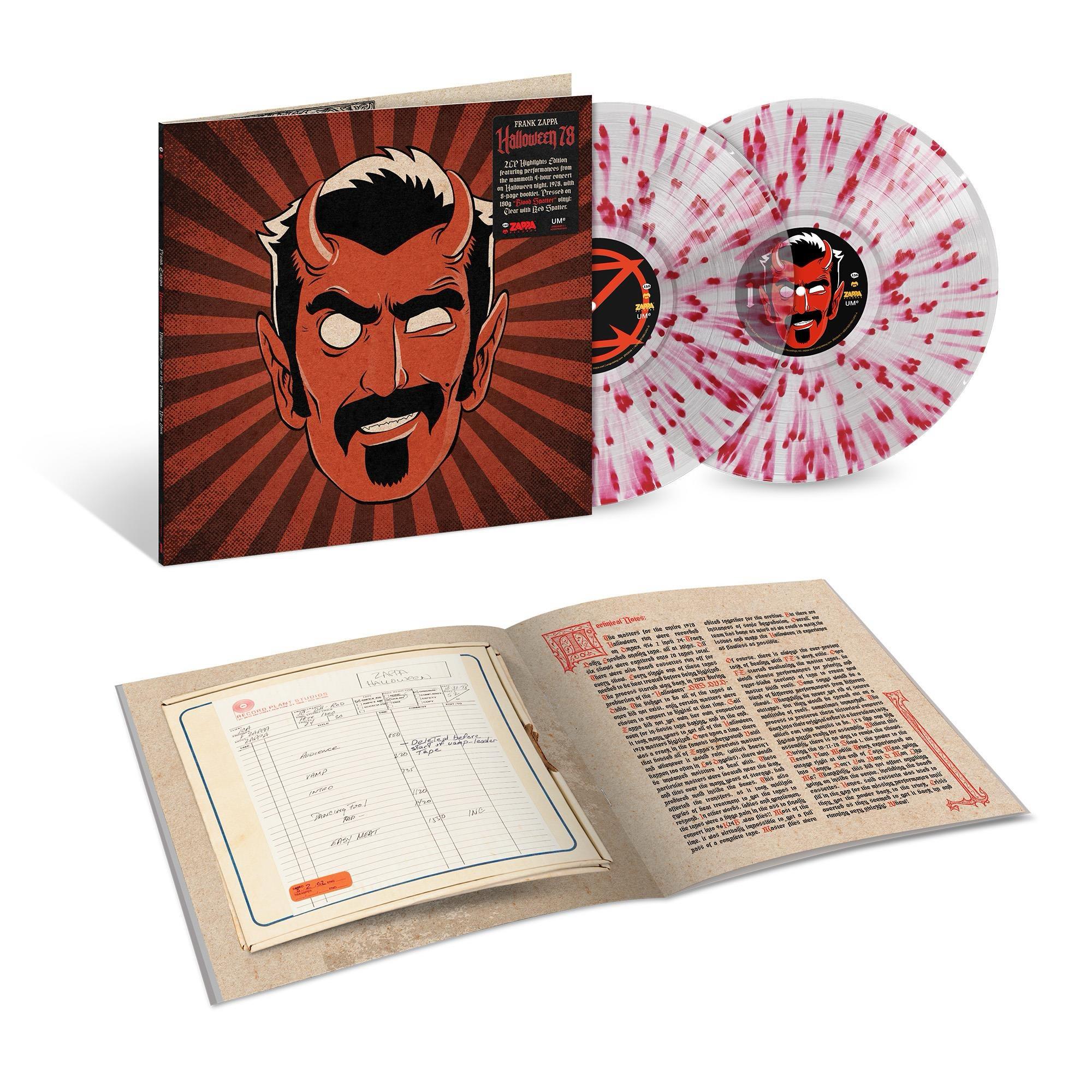 Halloween 1978 (Blood Splatter Vinyl) - By: Frank Zappa