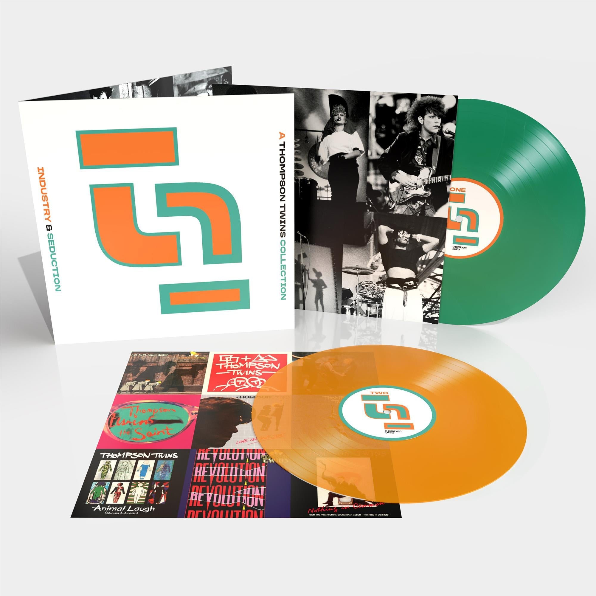 Industry & Seduction: A Thompson Twins Collection (Transparent Green & Orange) - By: Thompson Twins