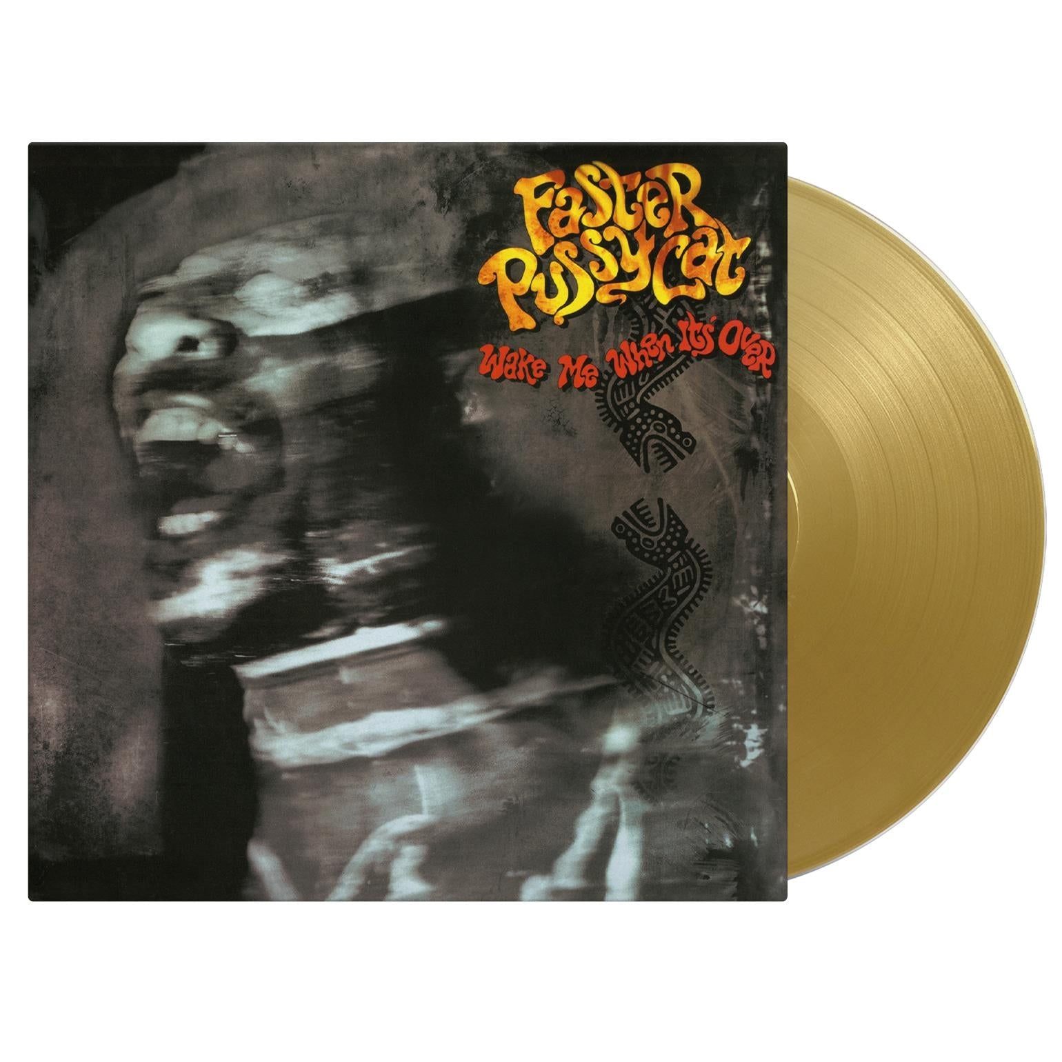 Wake Me When It's Over (Gold Vinyl) - By: Faster Pussycat