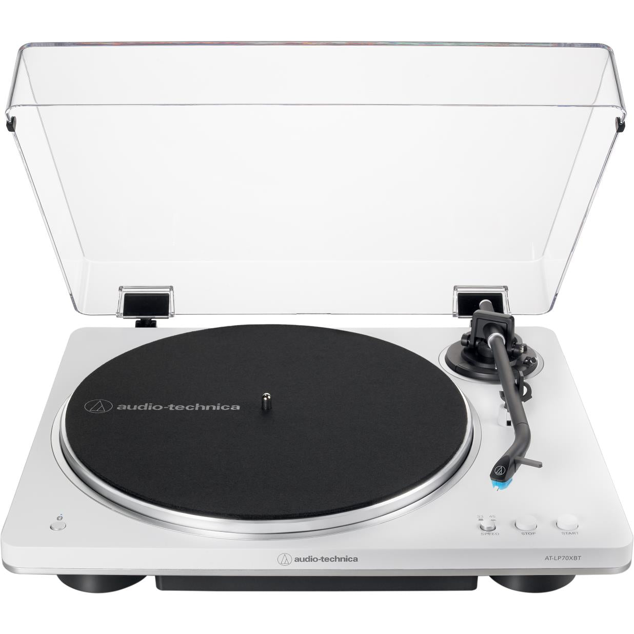 Audio-Technica LP70XBT Fully Automatic Bluetooth Turntable (White)