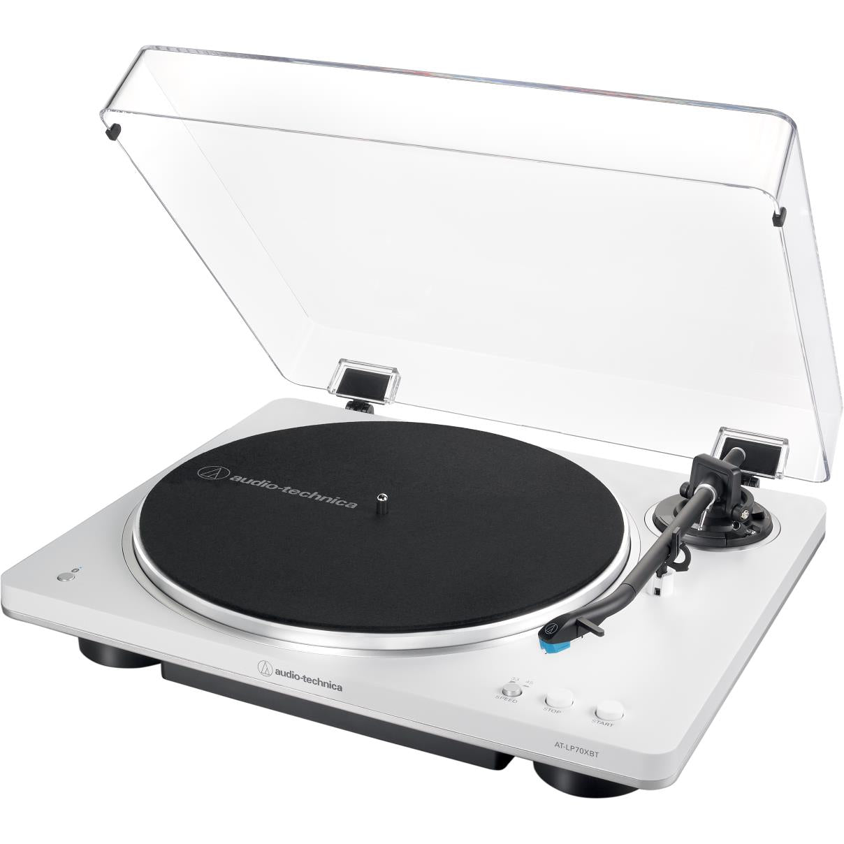 Audio-Technica LP70XBT Fully Automatic Bluetooth Turntable (White)