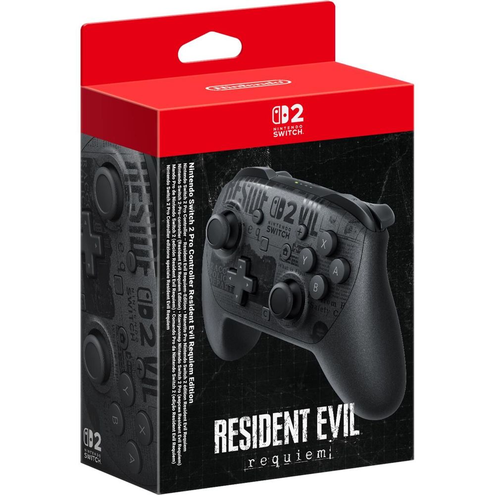 Nintendo Switch 2 Pro Controller (Resident Evil Requiem Edition)