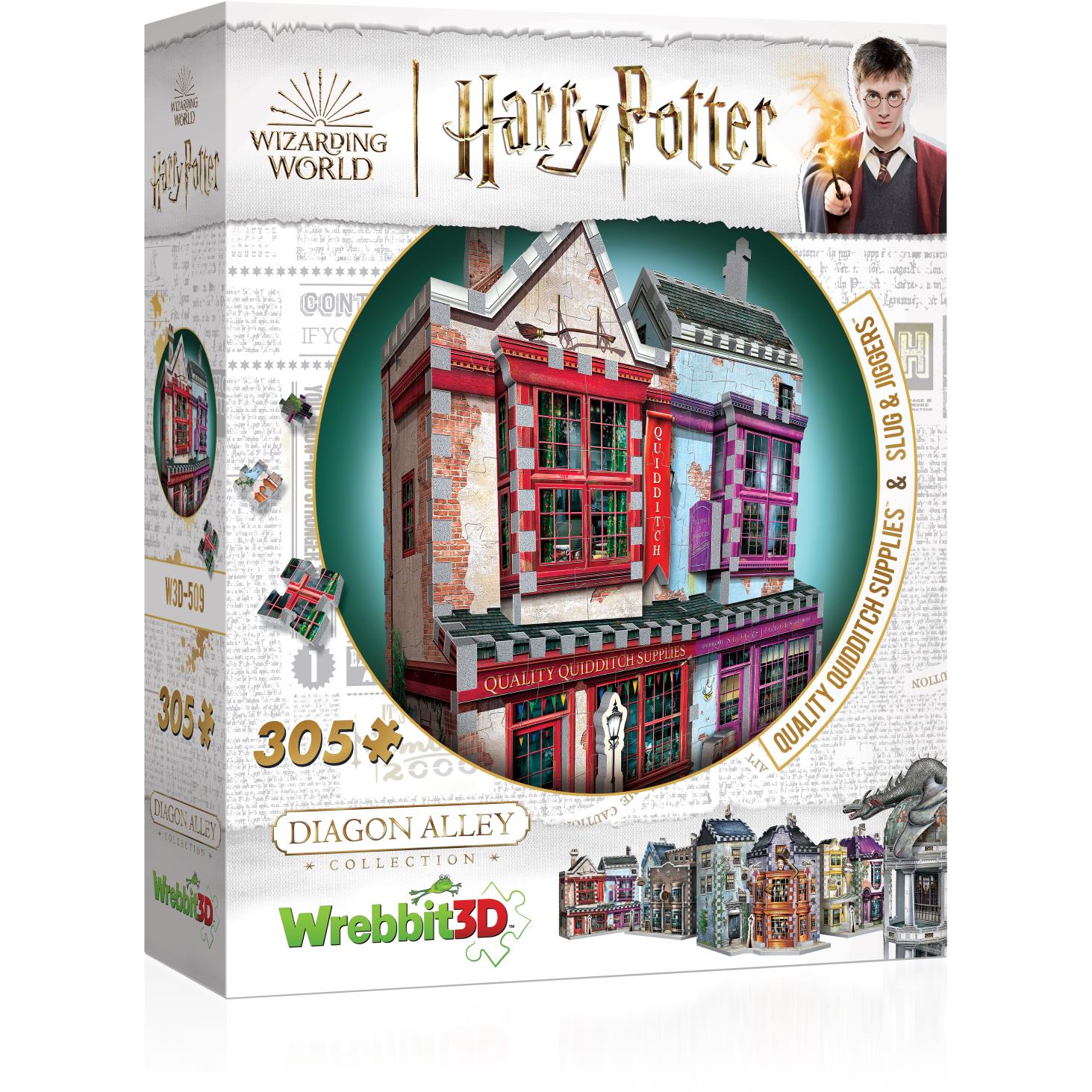 Wrebbit3D 3D Jigsaw Puzzle (Harry Potter - Quality Quidditch Supplies)