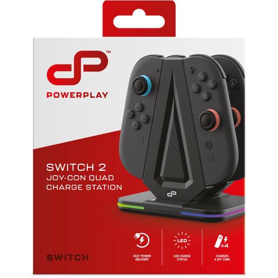 PowerPlay Switch 2 Joy-Con Quad Charge Station