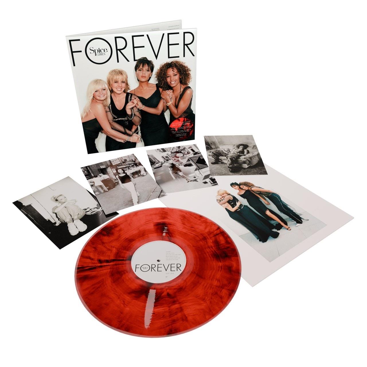 Forever (25th Anniversary Red / Black Marble Vinyl) - By: Spice Girls