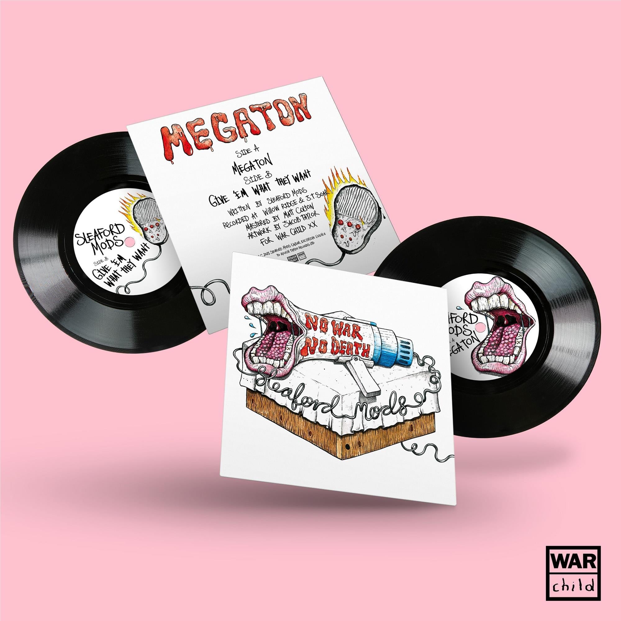 Megaton (7" Vinyl) - By:Sleaford Mods