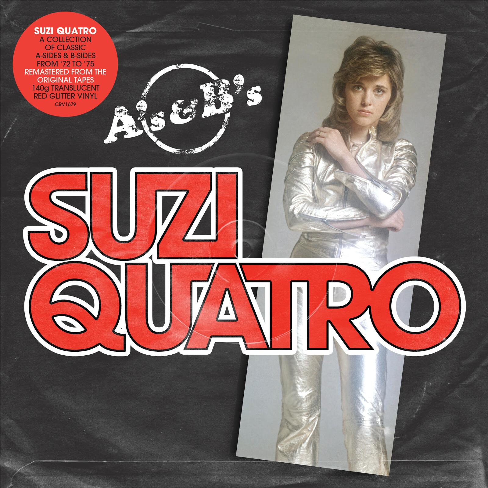 A's & B's (Red Glitter Vinyl) - By: Suzi Quatro