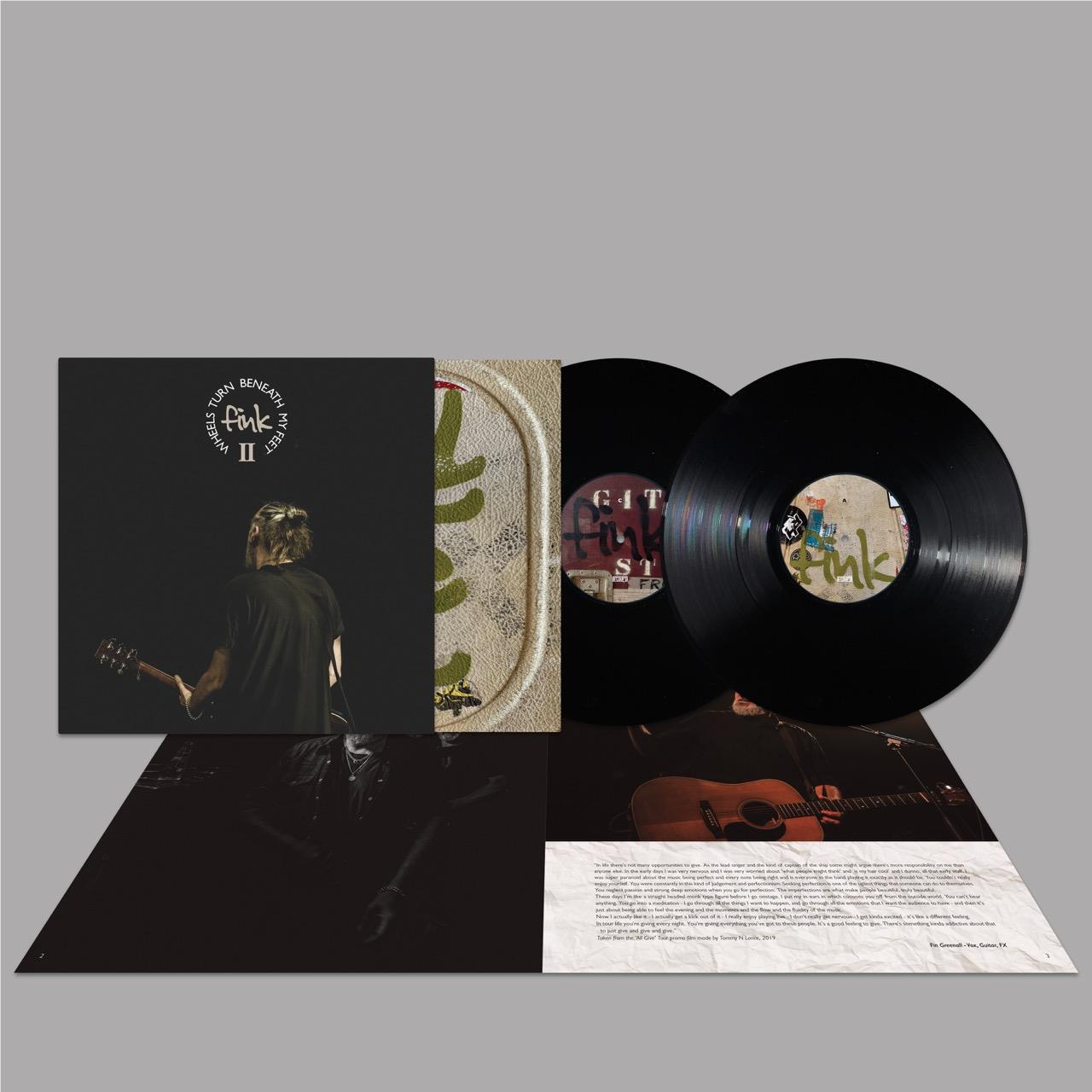 Wheels Turn Beneath My Feet II (Vinyl) - By: Fink