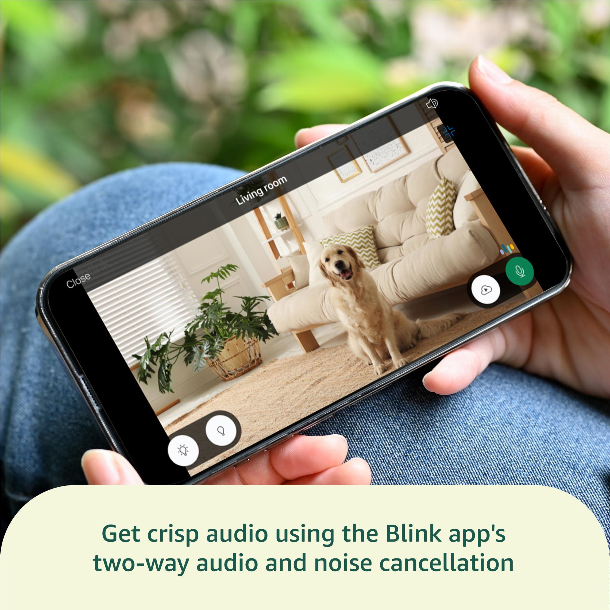 Blink Mini 2K+ Security Camera (White) [2 Pack]