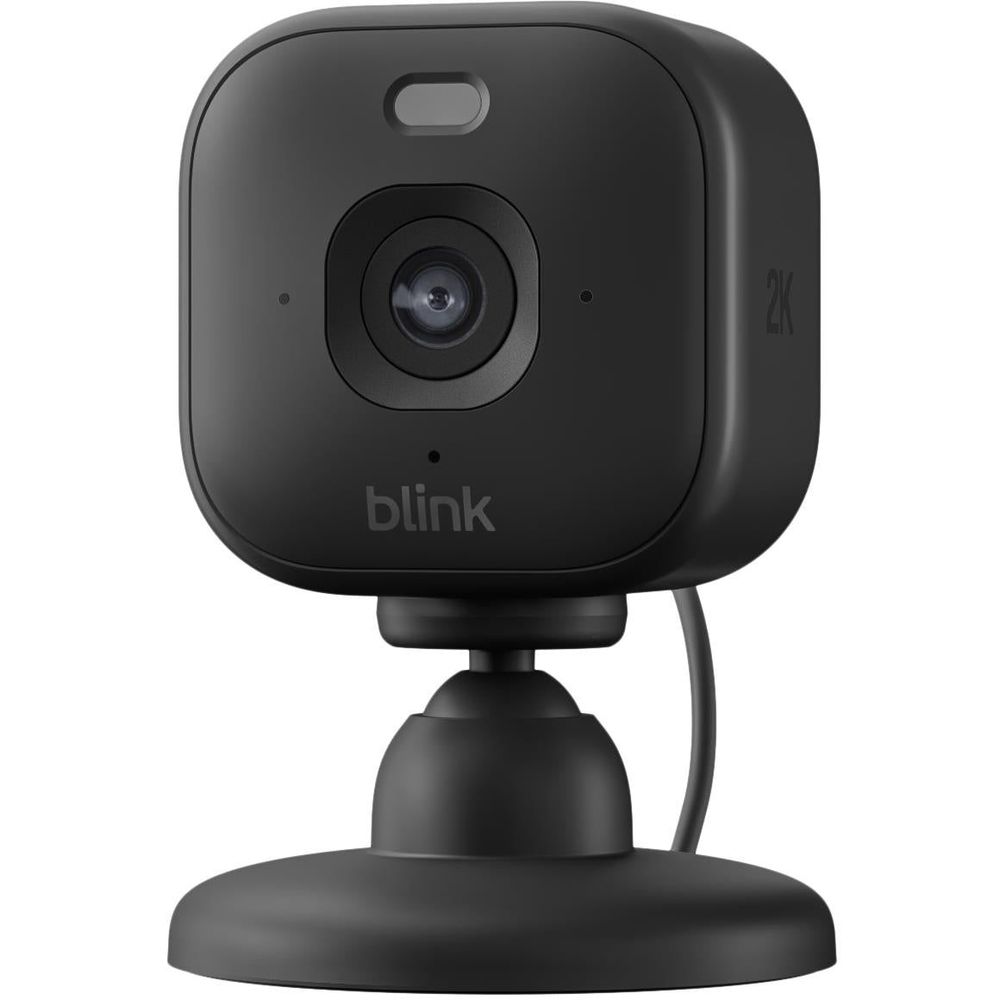 Blink Mini 2K+ Security Camera (Black) [2 Pack]