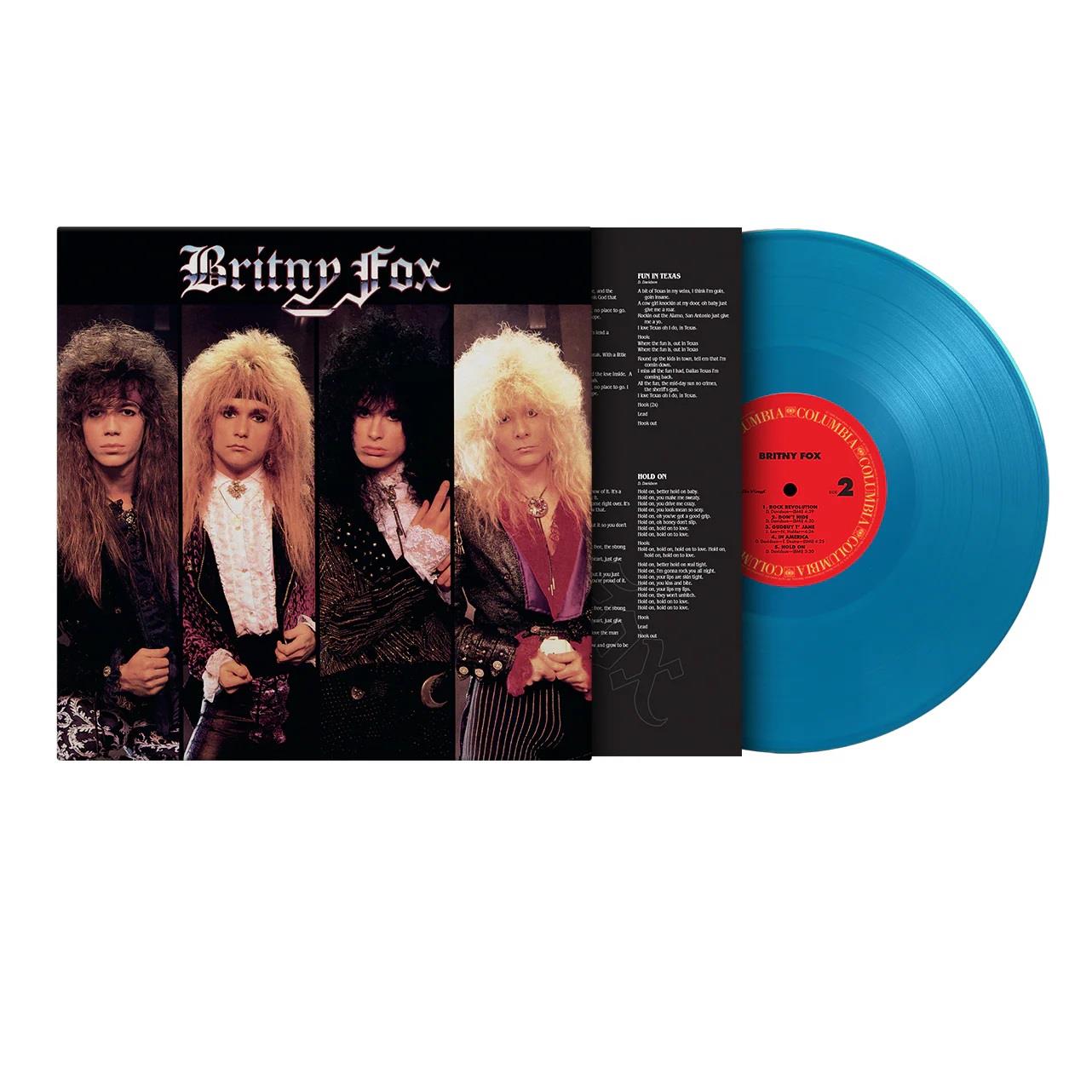 Britny Fox (Blue Vinyl) - By: Britny Fox