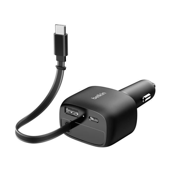 Belkin BoostCharge Retractable Car Charger 75W