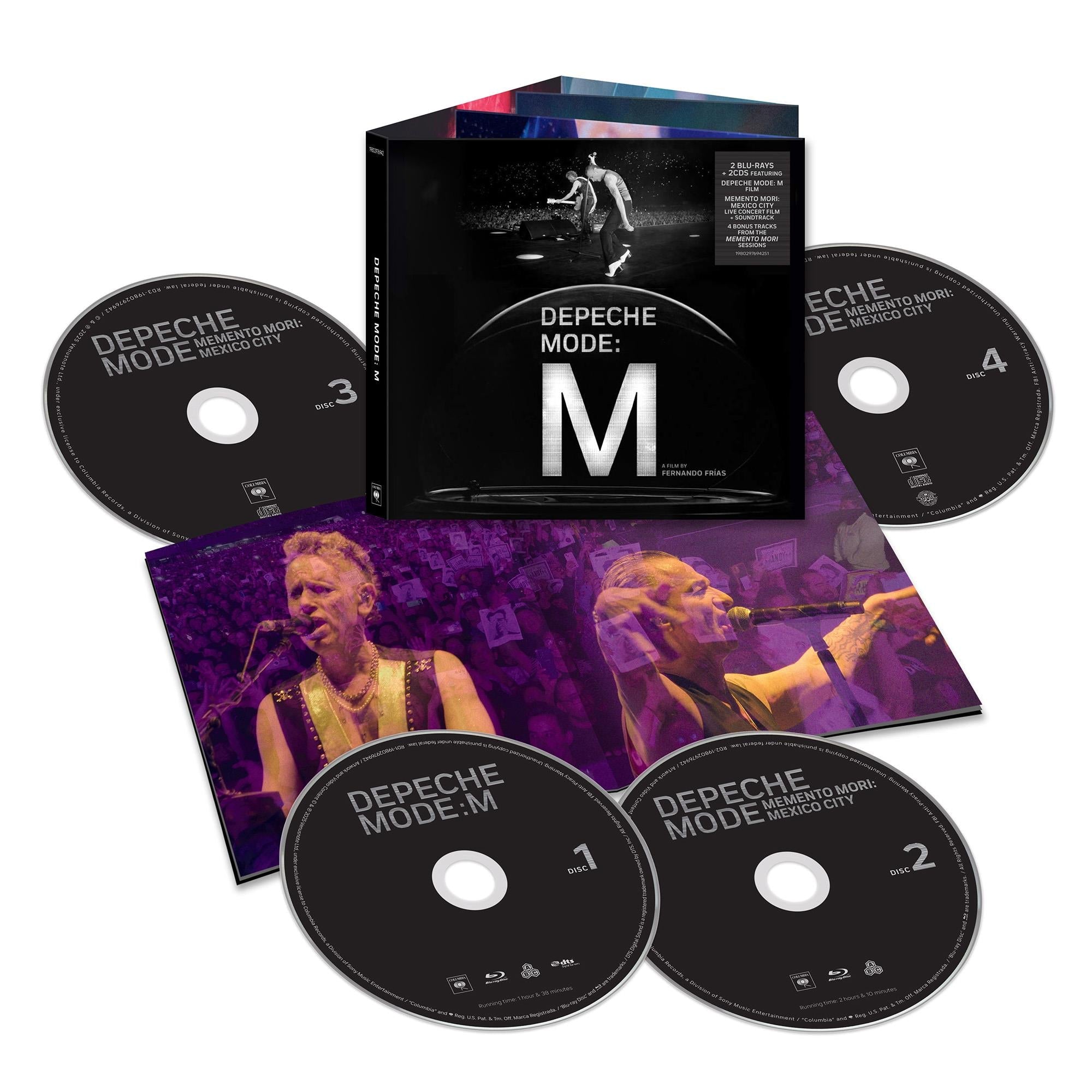 Depeche Mode: M (CD + Blu-ray), By: Depeche Mode