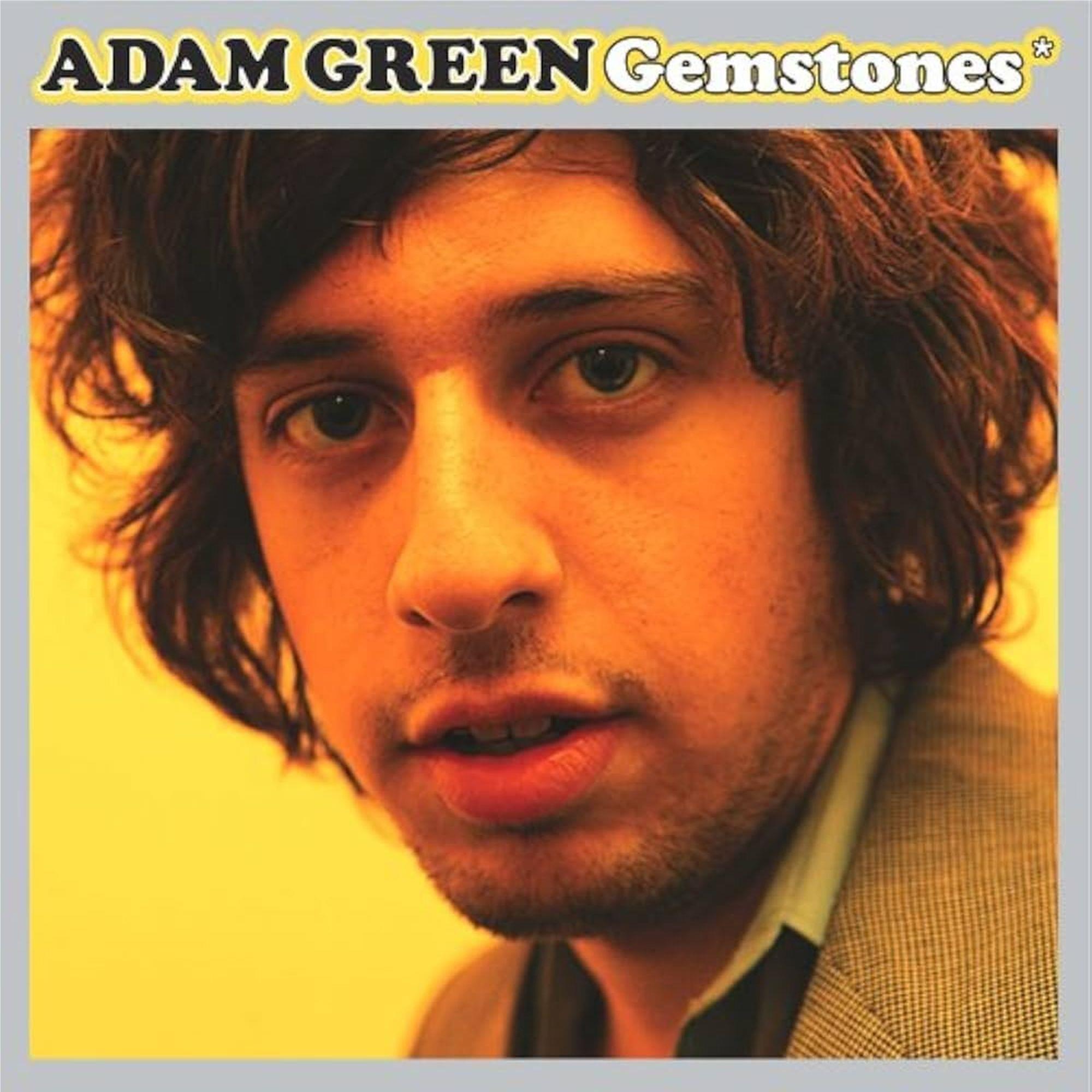 Gemstones 20th Anniversary Edition album cover featuring Adam Green portrait