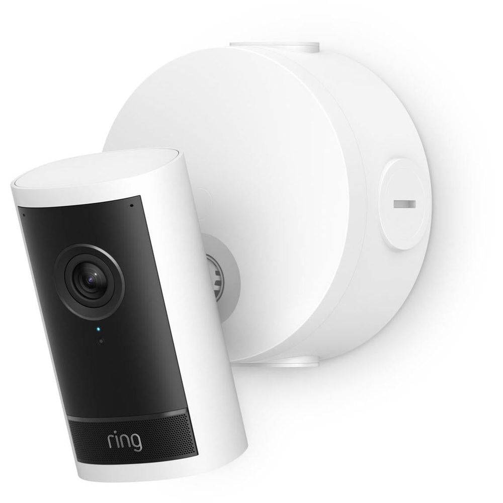 Ring Outdoor Cam Pro POE Security Camera (White)