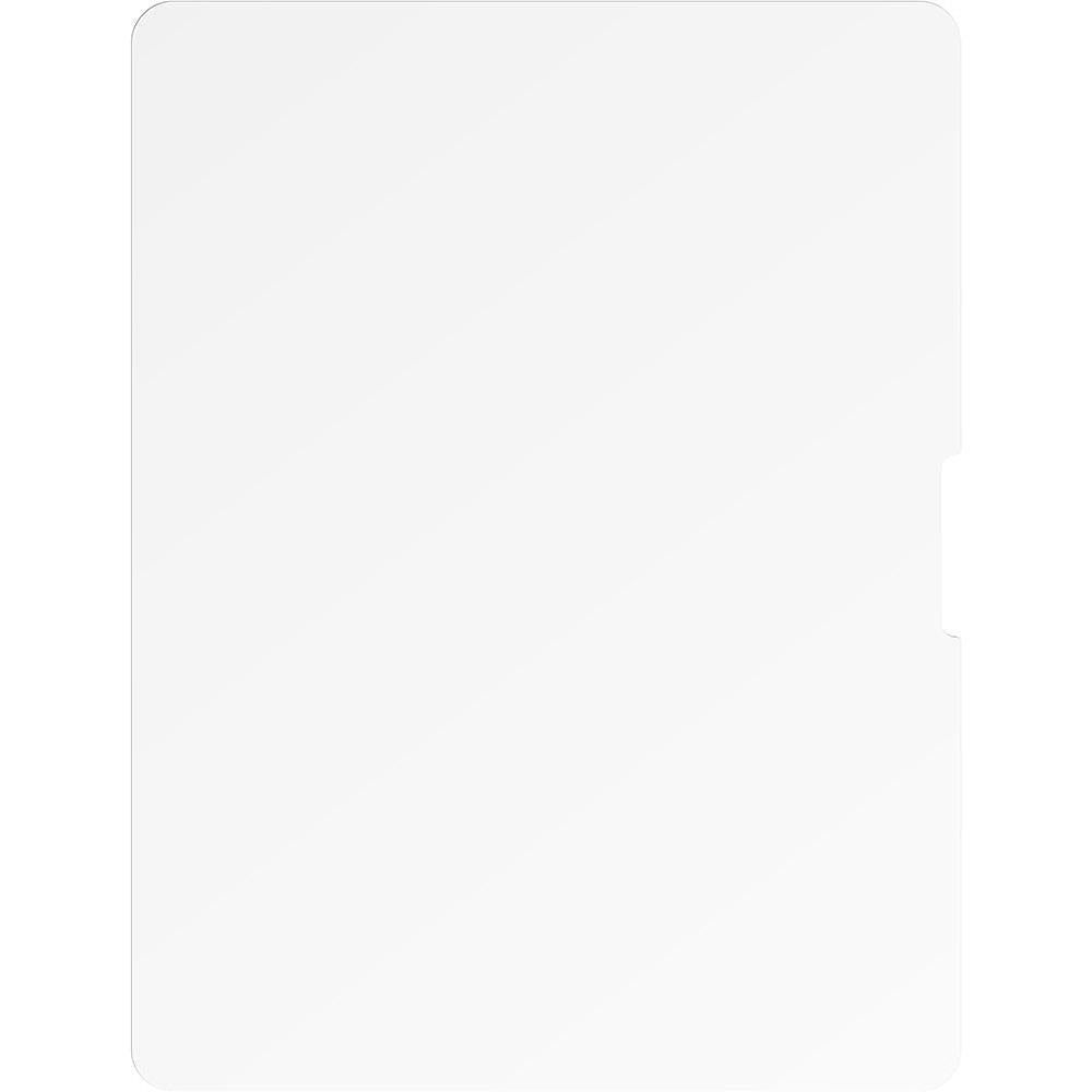 Clear screen protector glass panel with rounded corners