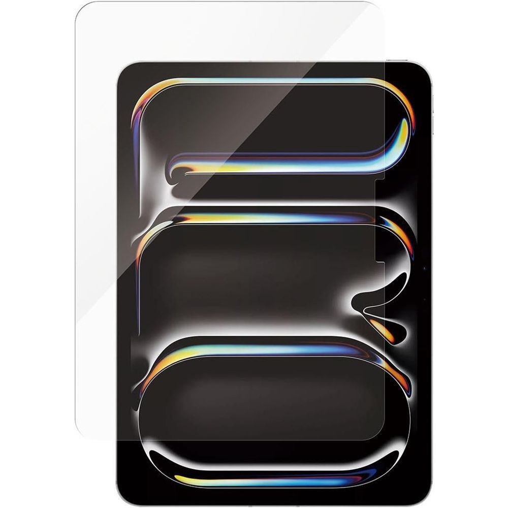 Clear ultra-wide fit screen protector for iPad Pro 11-inch, full rounded edge coverage