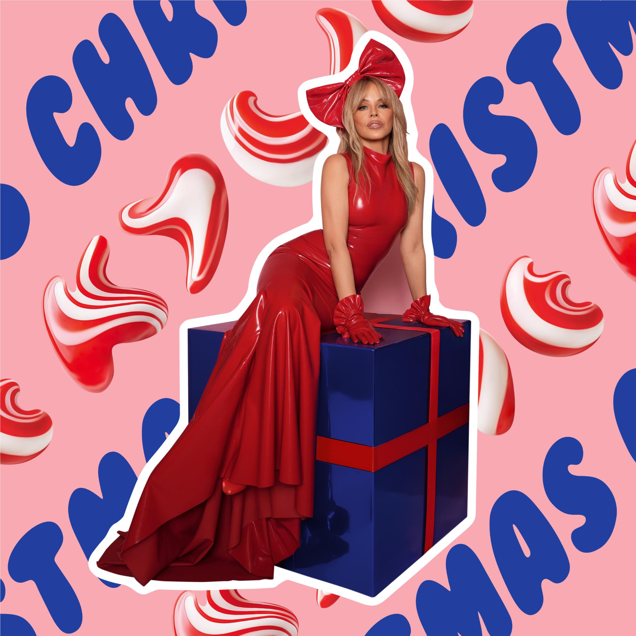 Kylie Christmas (Fully Wrapped) (Red Vinyl) - By: Kylie Minogue