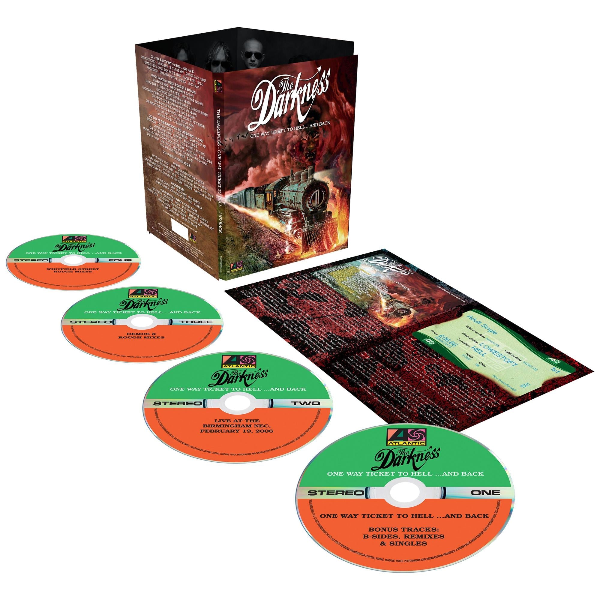 One Way Ticket To Hell...And Back (20th Anniversary Edition Box Set), By: The Darkness