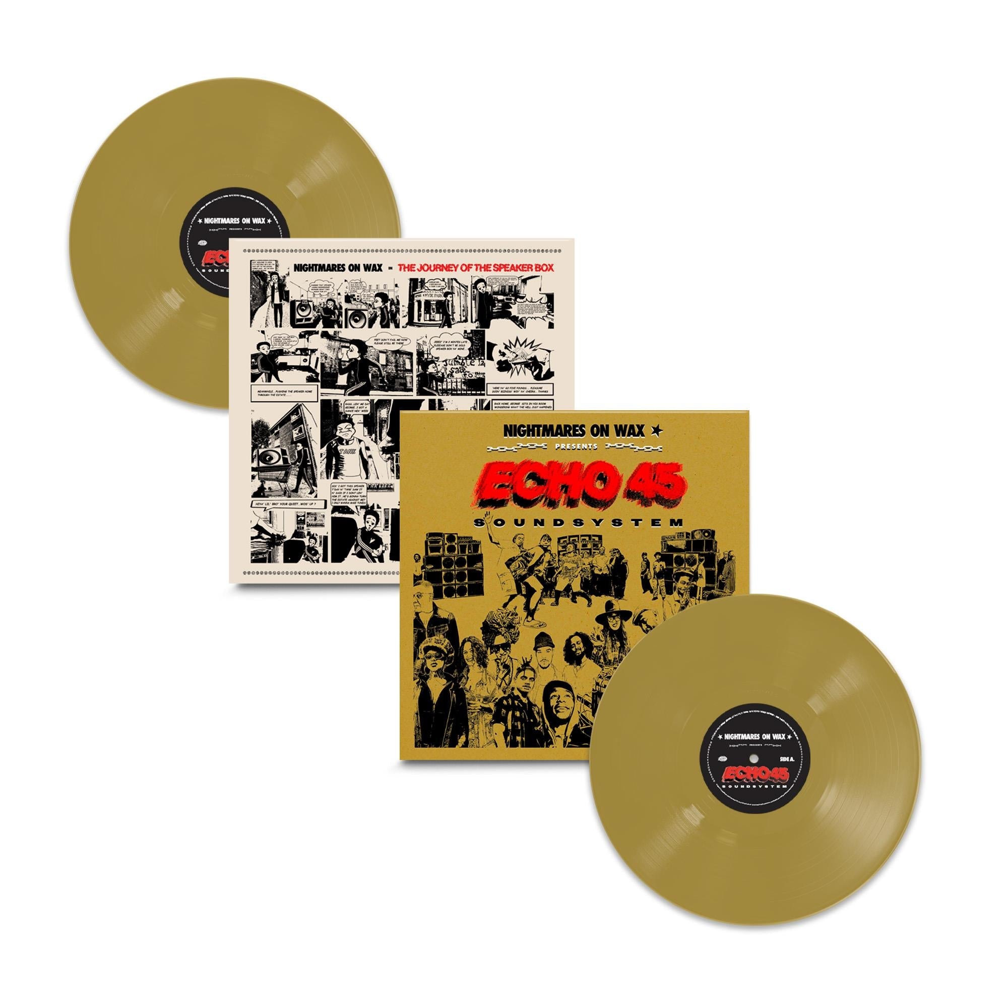 Echo45 Sound System (Gold Vinyl) - By: Nightmares On Wax