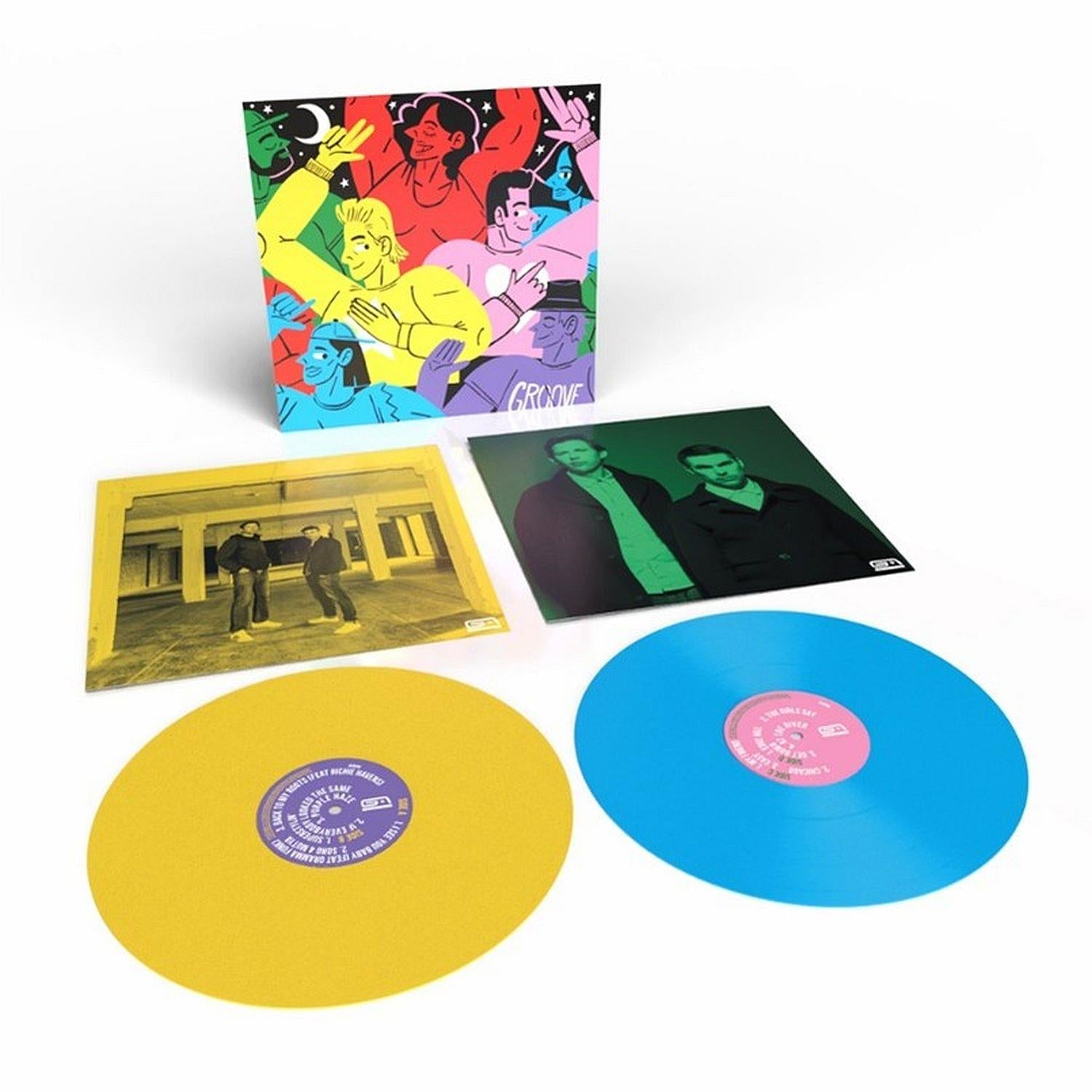 GA25: All The Hits & More (JB Hi-Fi NZ Exclusive Yellow / Blue Vinyl) - By: Groove Armada