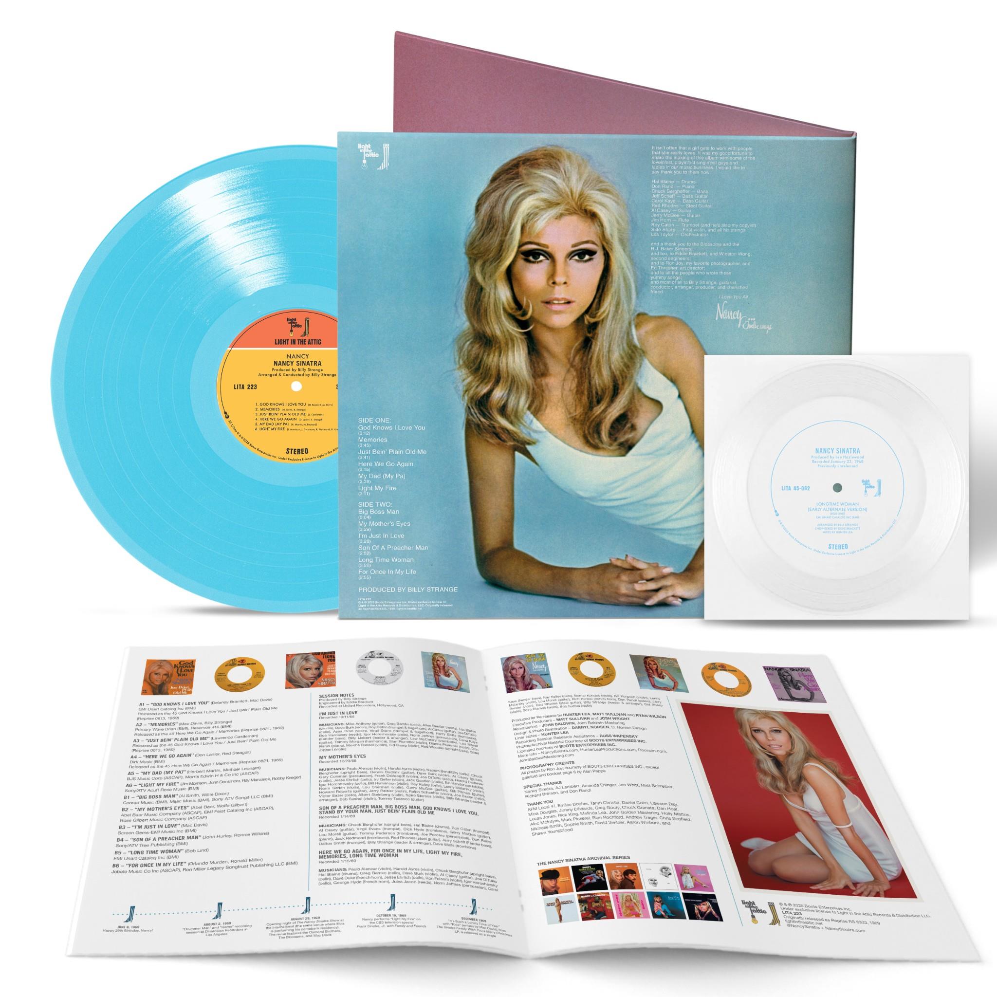 Nancy (Blue Vinyl) - By: Nancy Sinatra