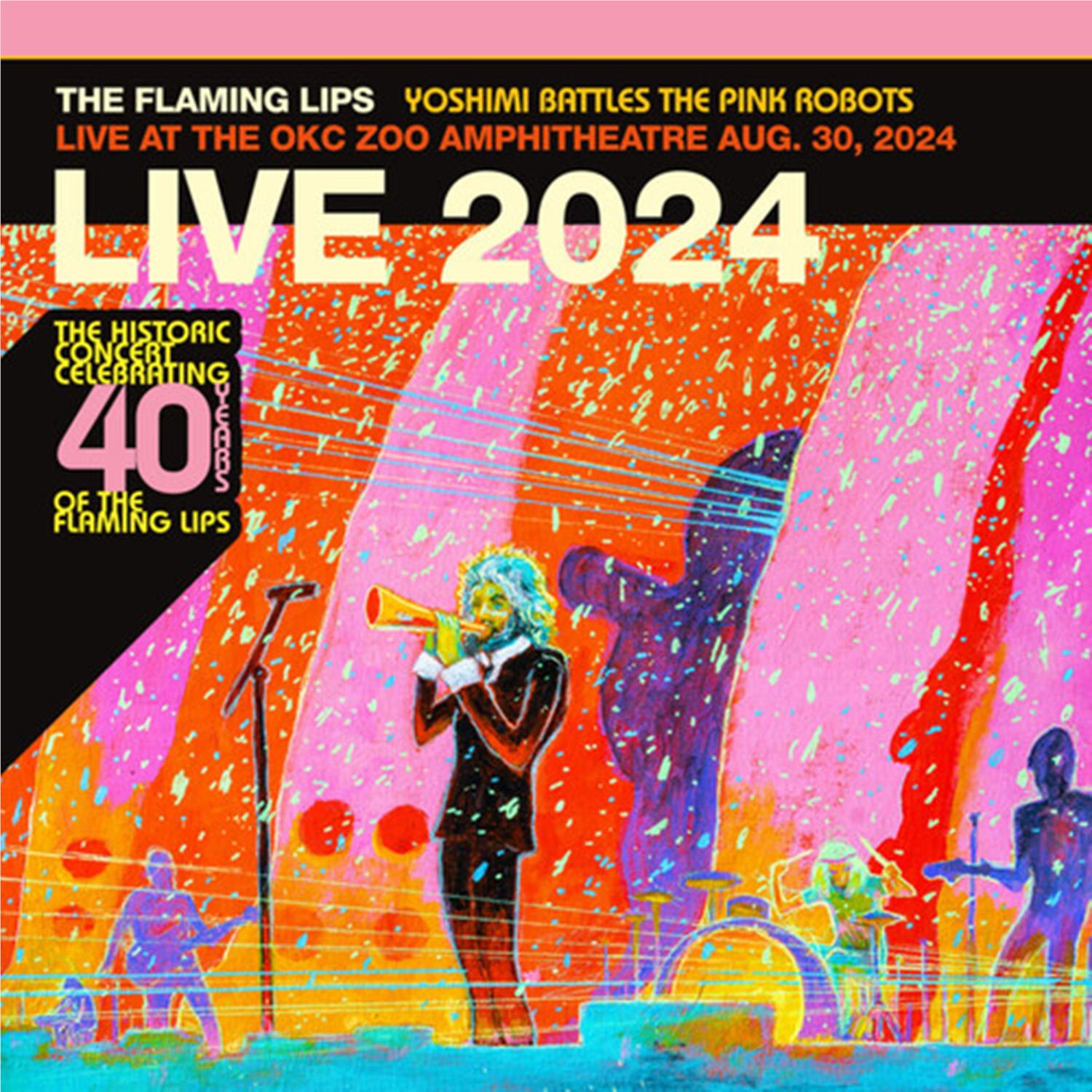 Yoshimi Battles The Pink Robots - Live at the OKC Zoo Amphitheatre, August 30, 2024, By: The Flaming Lips
