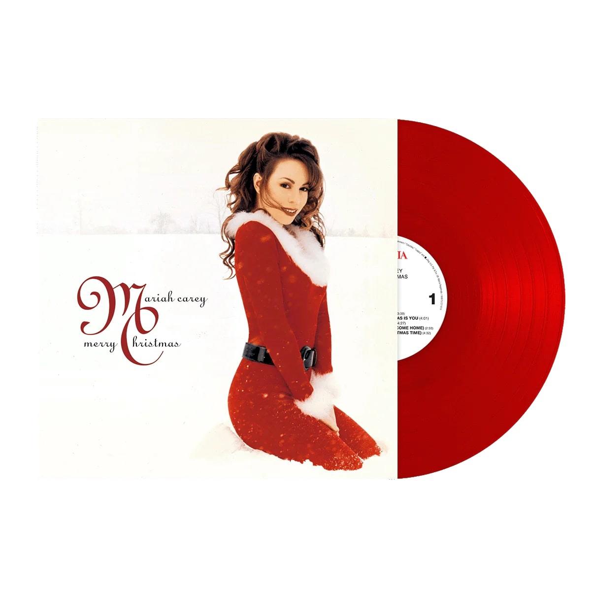 Merry Christmas (Red Coloured Vinyl) - By: Mariah Carey