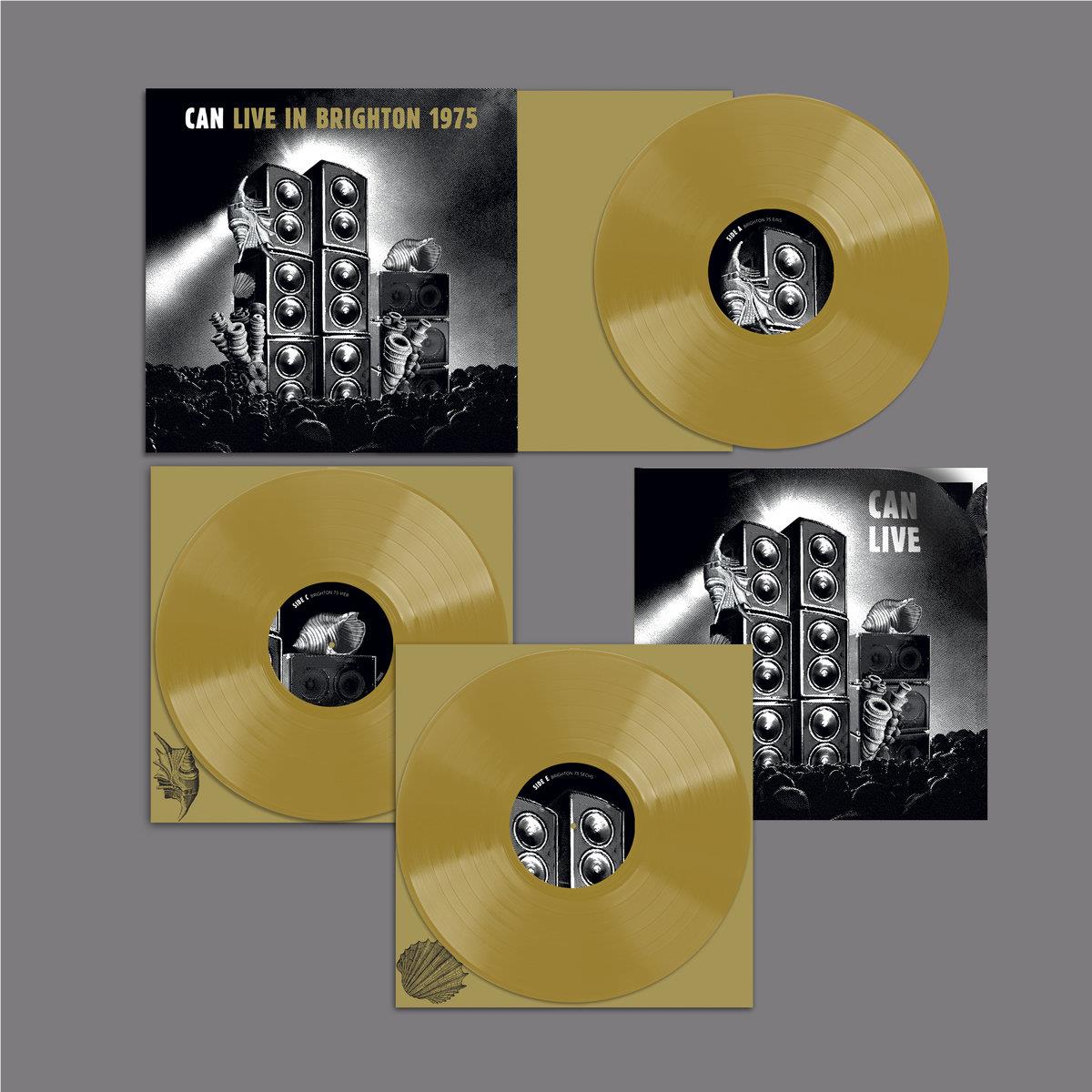 Live In Brighton 1975 (Gold Vinyl) - By:Can