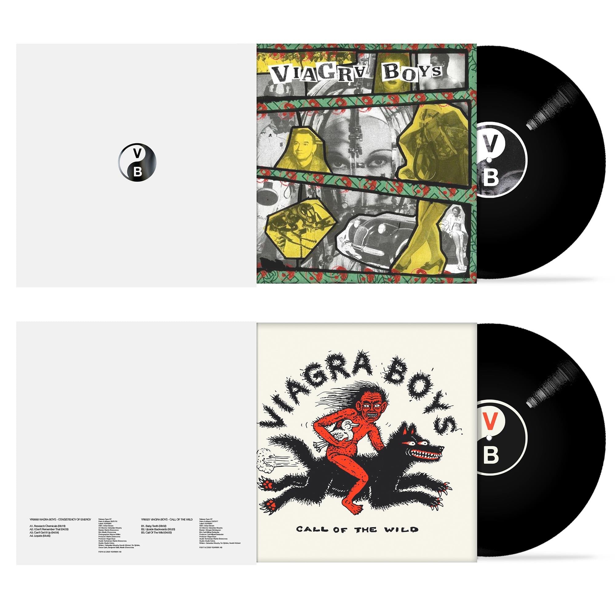 Consistency Of Energy / Call Of The Wild (Vinyl) - By:Viagra Boys