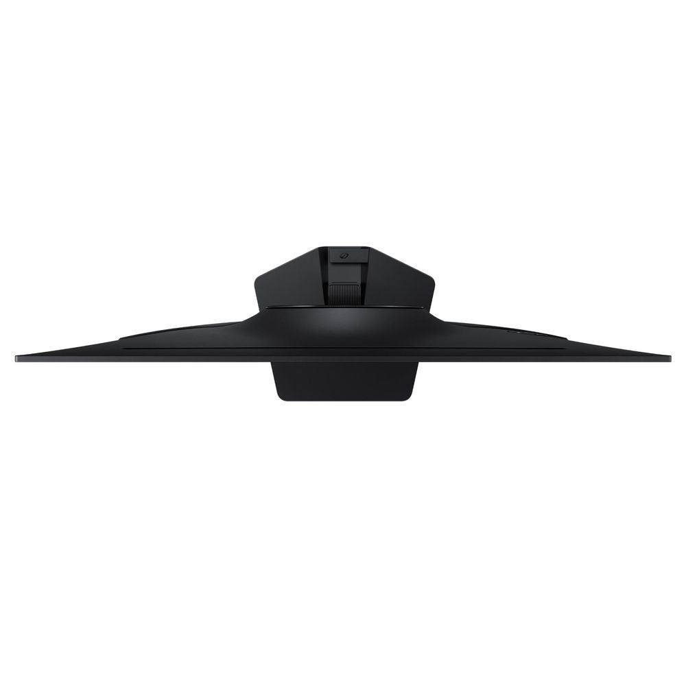 Samsung Odyssey G5 OLED gaming monitor stand, underside view with central support