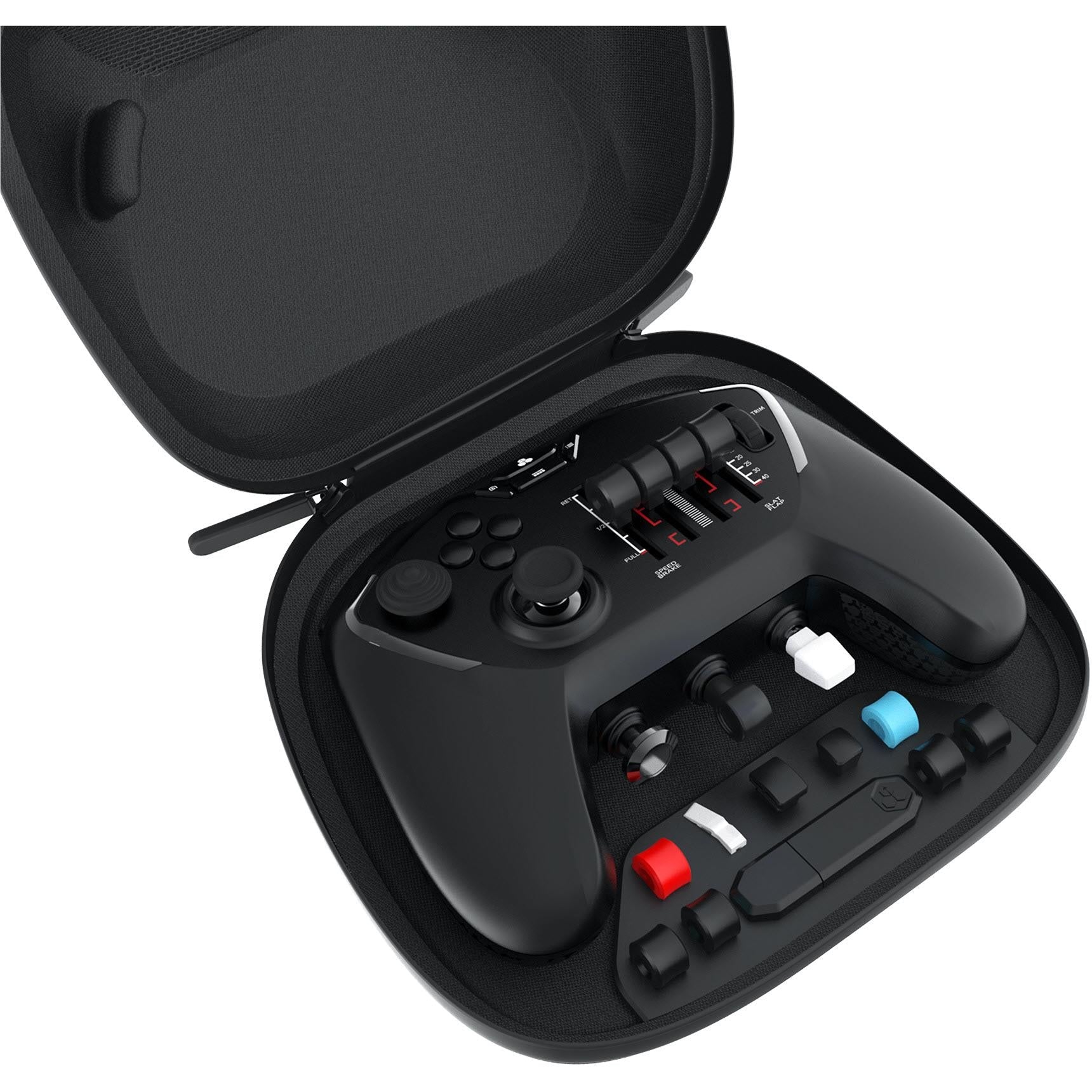 Honeycomb Echo handheld wireless aviation controller in black, image 5 - Electronic Gaming Accessories at Tech Supply Shed NZ