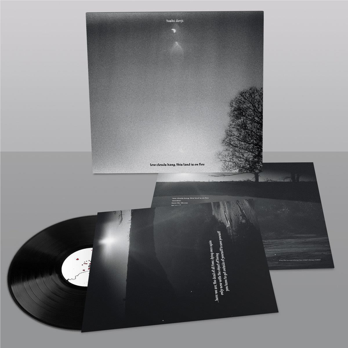 low clouds hang, this land is on fire (Vinyl) - By:Tashi Dorji