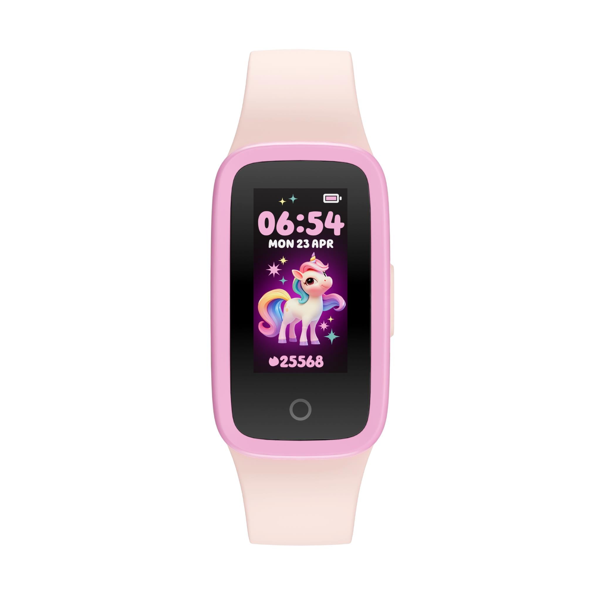 Pixbee Fit Gen 2 kids activity smart watch in Pink and Lilac, image 2 - Smart Watches at Tech Supply Shed NZ