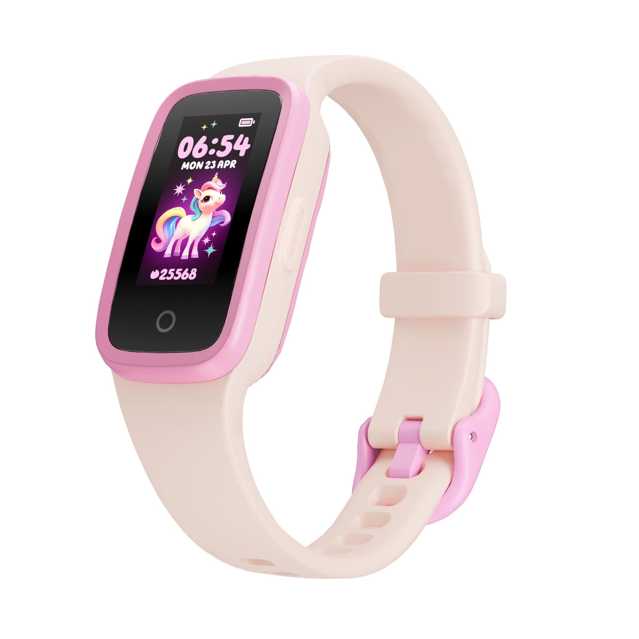 Pixbee Fit Gen 2 kids activity smart watch in Pink and Lilac, image 3 - Smart Watches at Tech Supply Shed NZ