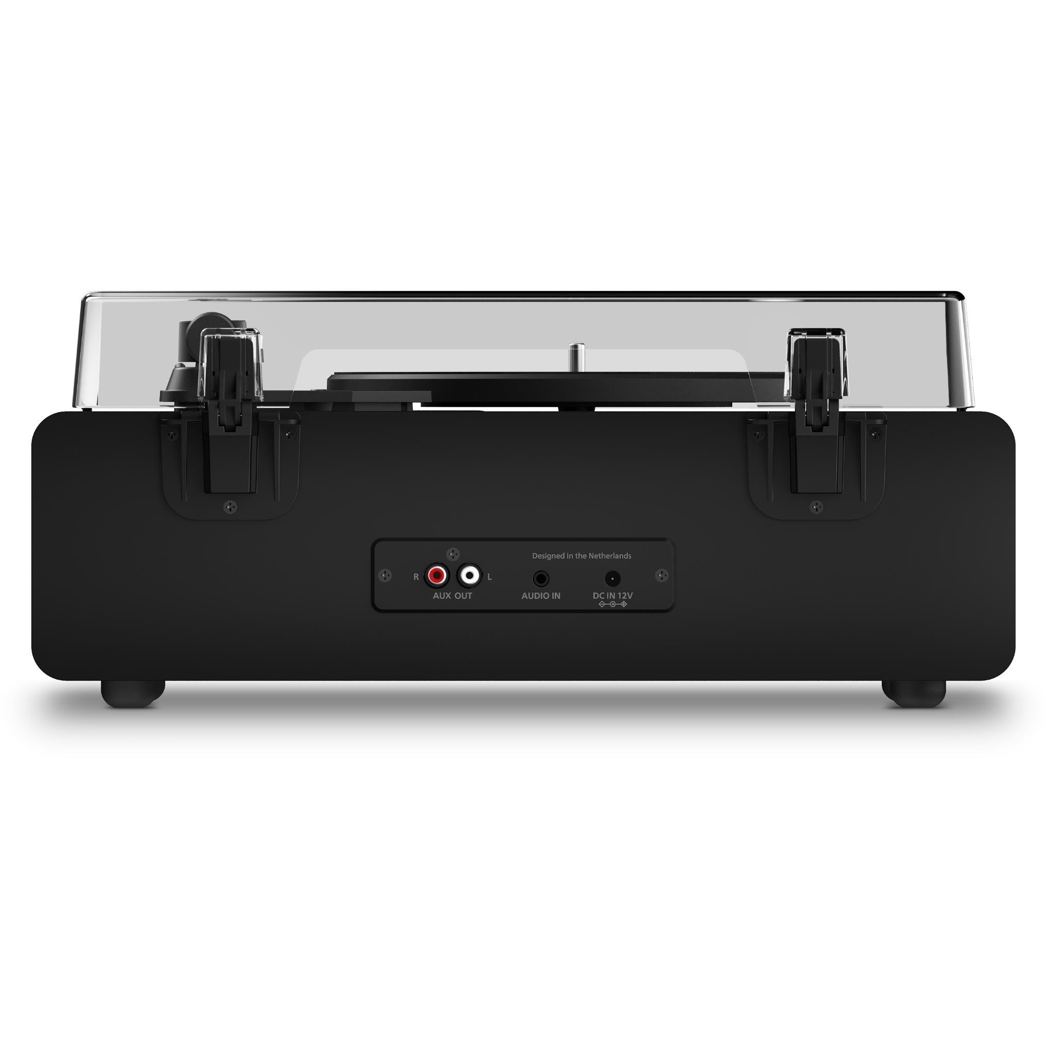 Philips The Stevie black retro Bluetooth turntable with built-in speakers, image 7 - Turntables at Tech Supply Shed NZ