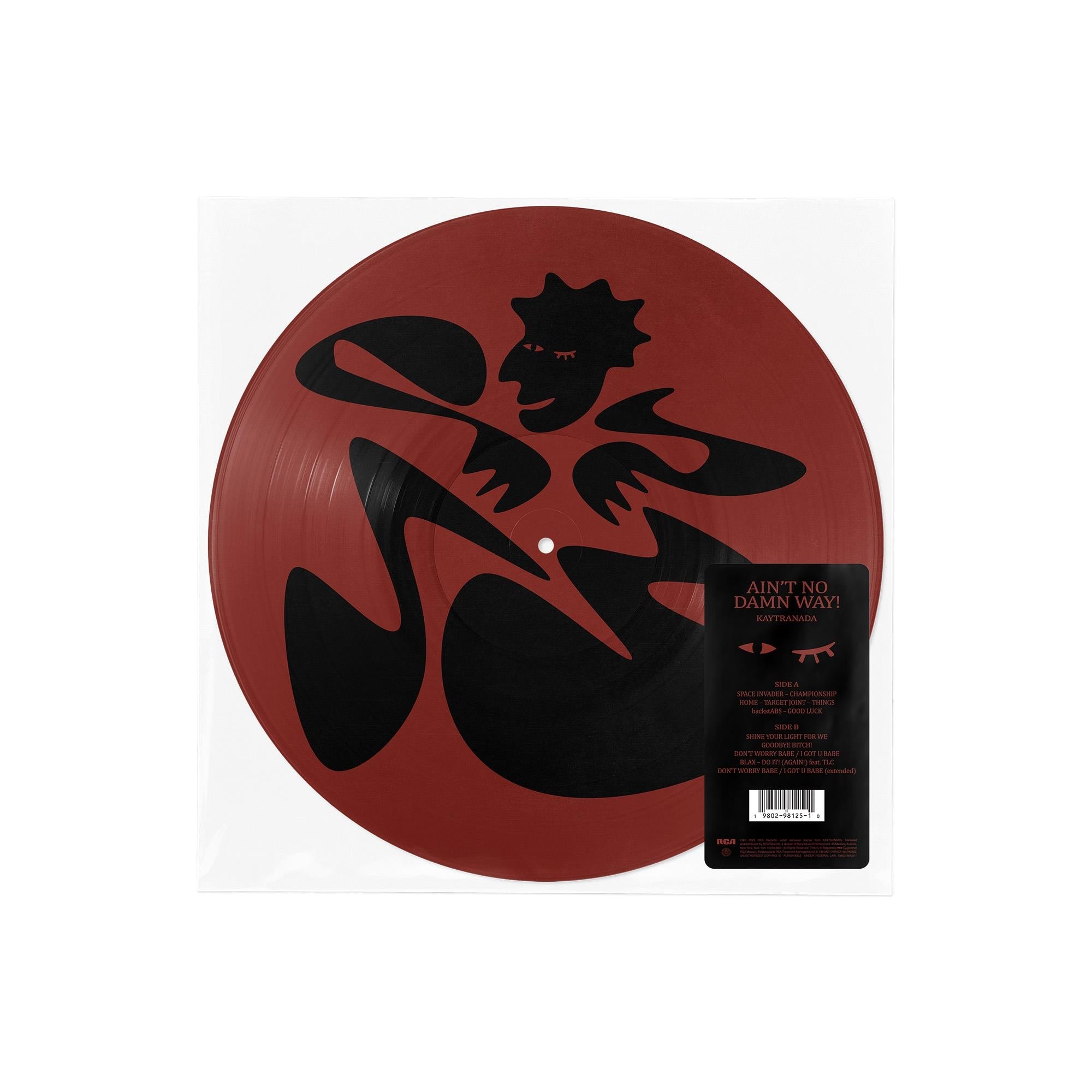 AIN'T NO DAMN WAY! (Picture Disc Vinyl) - By: Kaytranada