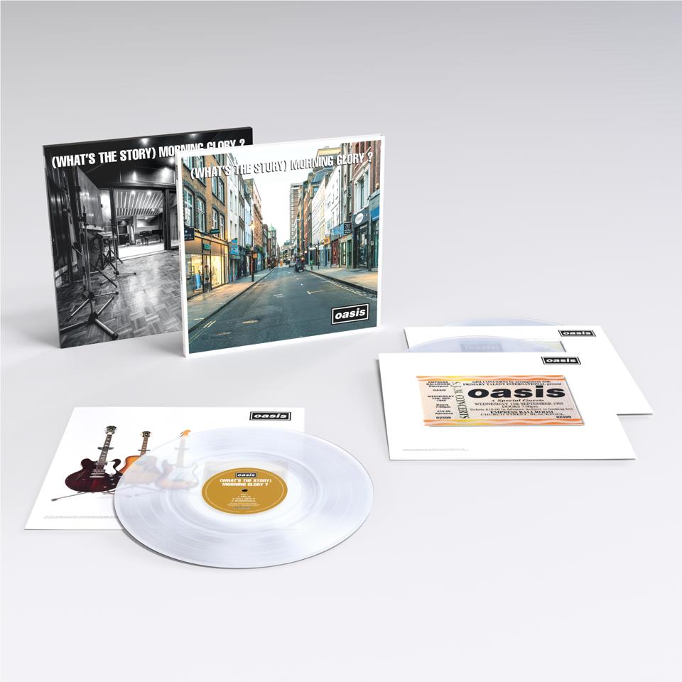 (What's The Story) Morning Glory? (30th Anniversary Edition Clear Vinyl) - By: Oasis