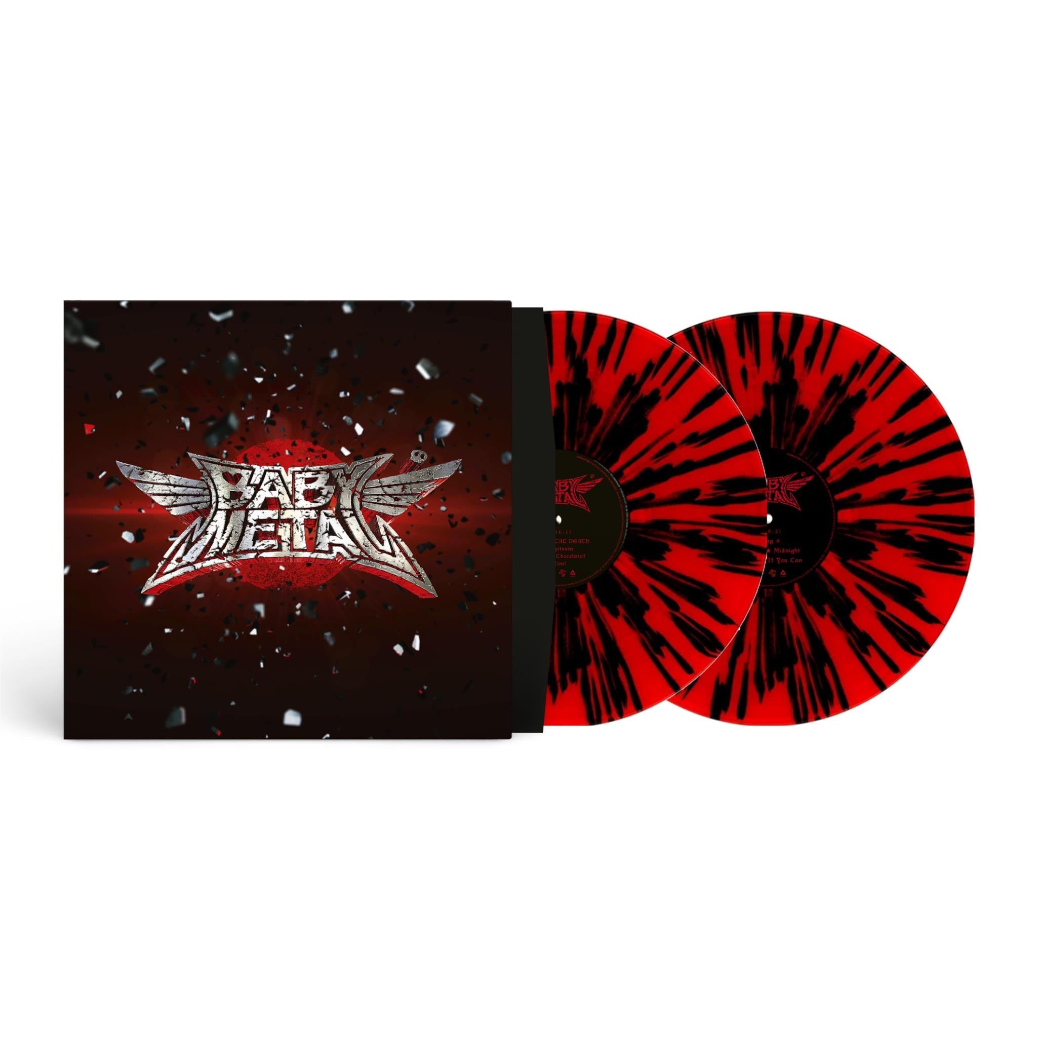 Babymetal (Red & Black Splatter Coloured Vinyl) - By: Babymetal