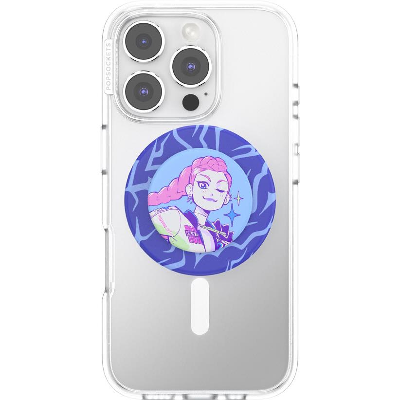 K-Pop Demon Hunters x PopSockets PopGrip MagSafe (Huntrix Rumi)