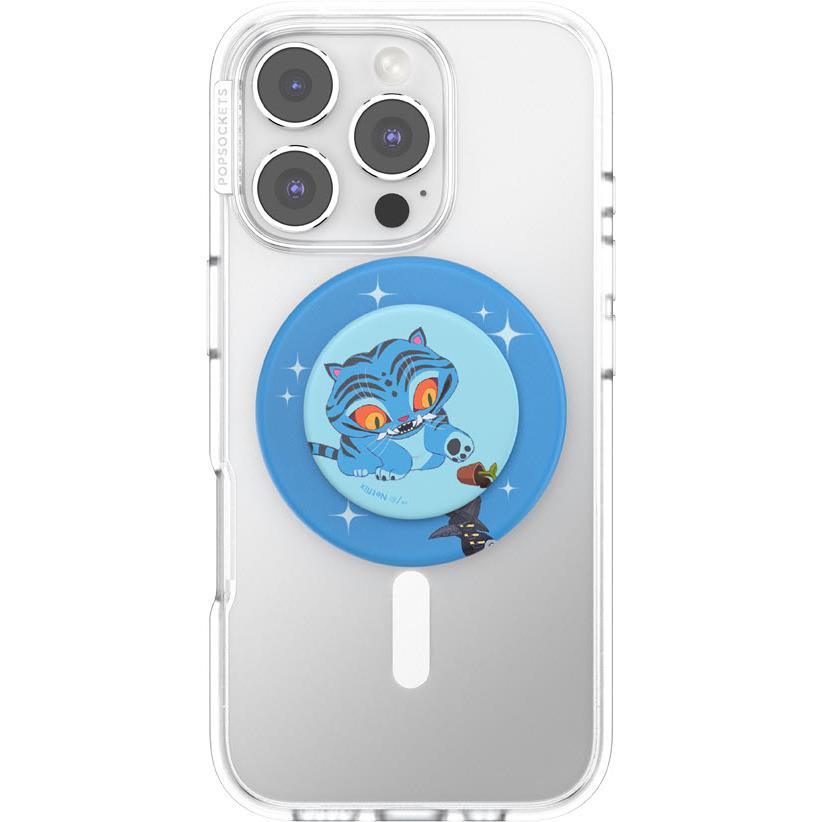K-Pop Demon Hunters x PopSockets PopGrip MagSafe (Derpy Tiger)