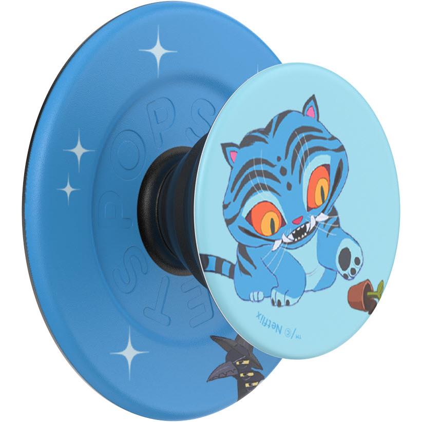 K-Pop Demon Hunters x PopSockets PopGrip MagSafe (Derpy Tiger)
