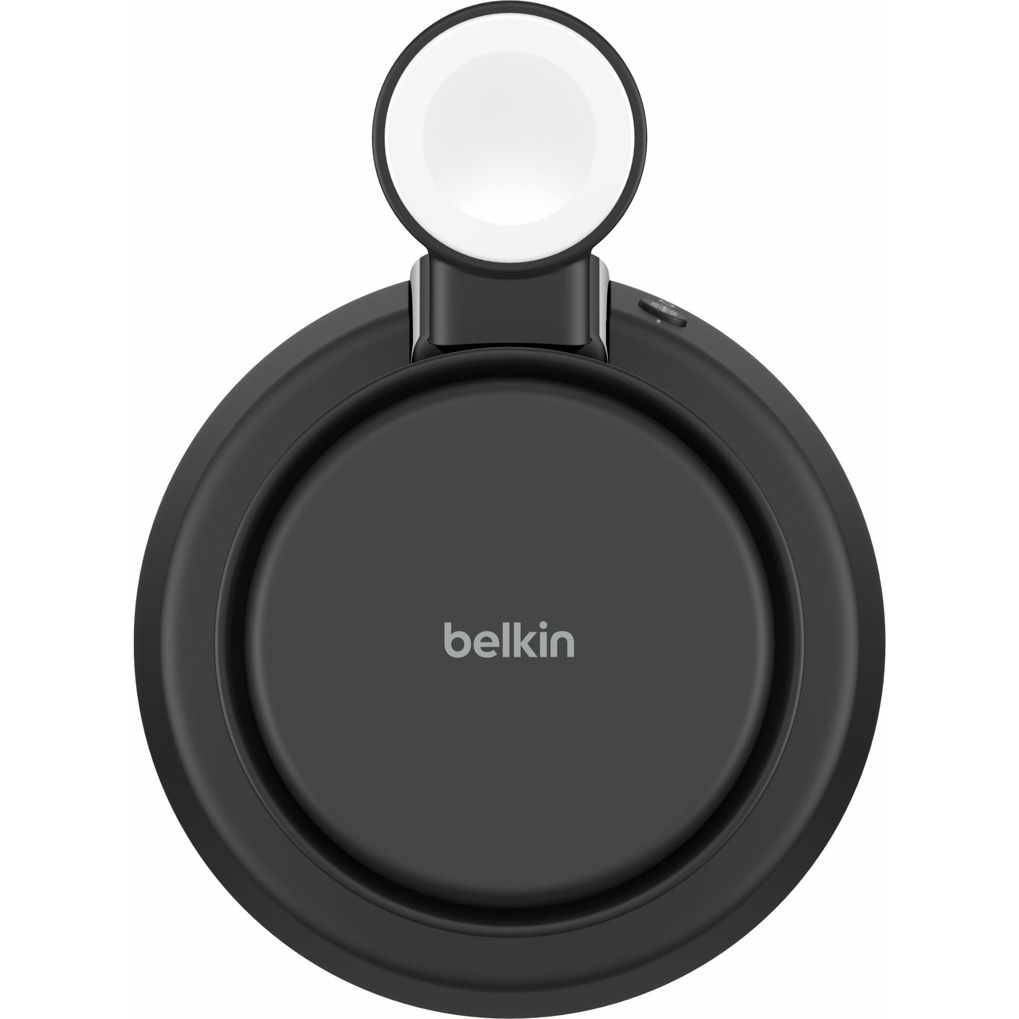Belkin UltraCharge Pro 3-in-1 Magnetic Qi2 25W Charging Dock (Charcoal)