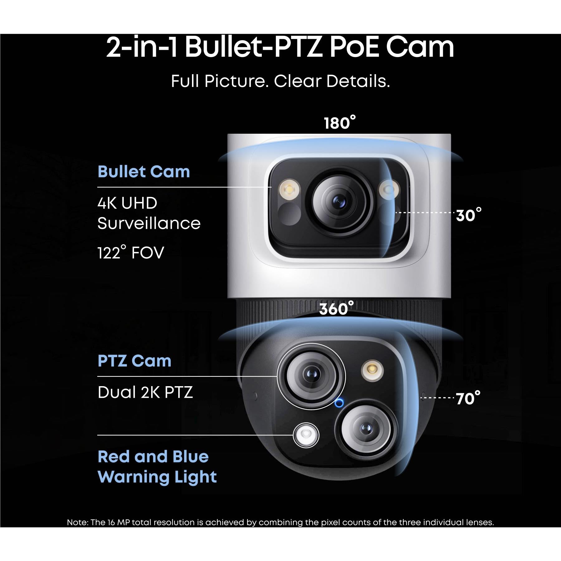 eufy S4 Max NVR POE 24/7 Security System [4 x PTZ Cameras]
