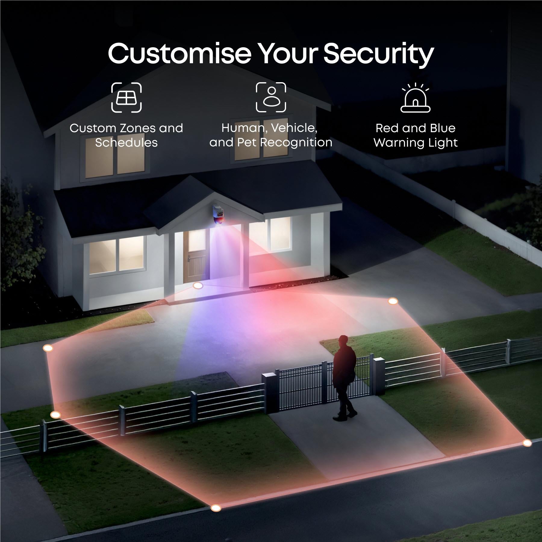 eufy S4 Max NVR POE 24/7 Security System [4 x PTZ Cameras]