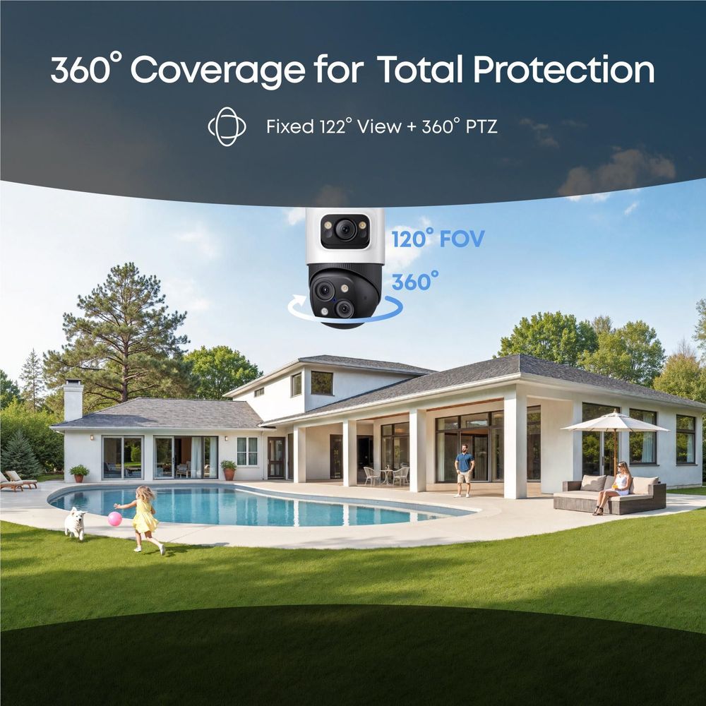 eufy S4 NVR POE PTZ Add-on Security Camera